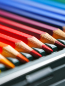Screenshot №1 pro téma Coloured Pencils 132x176