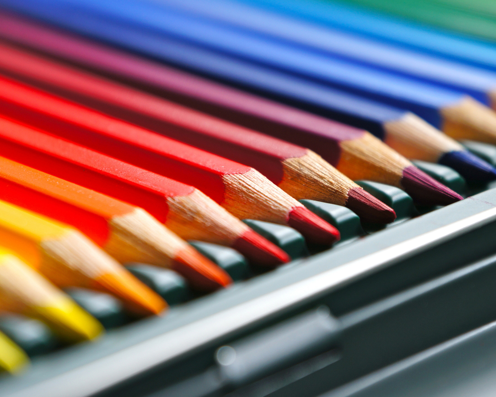 Das Coloured Pencils Wallpaper 1600x1280