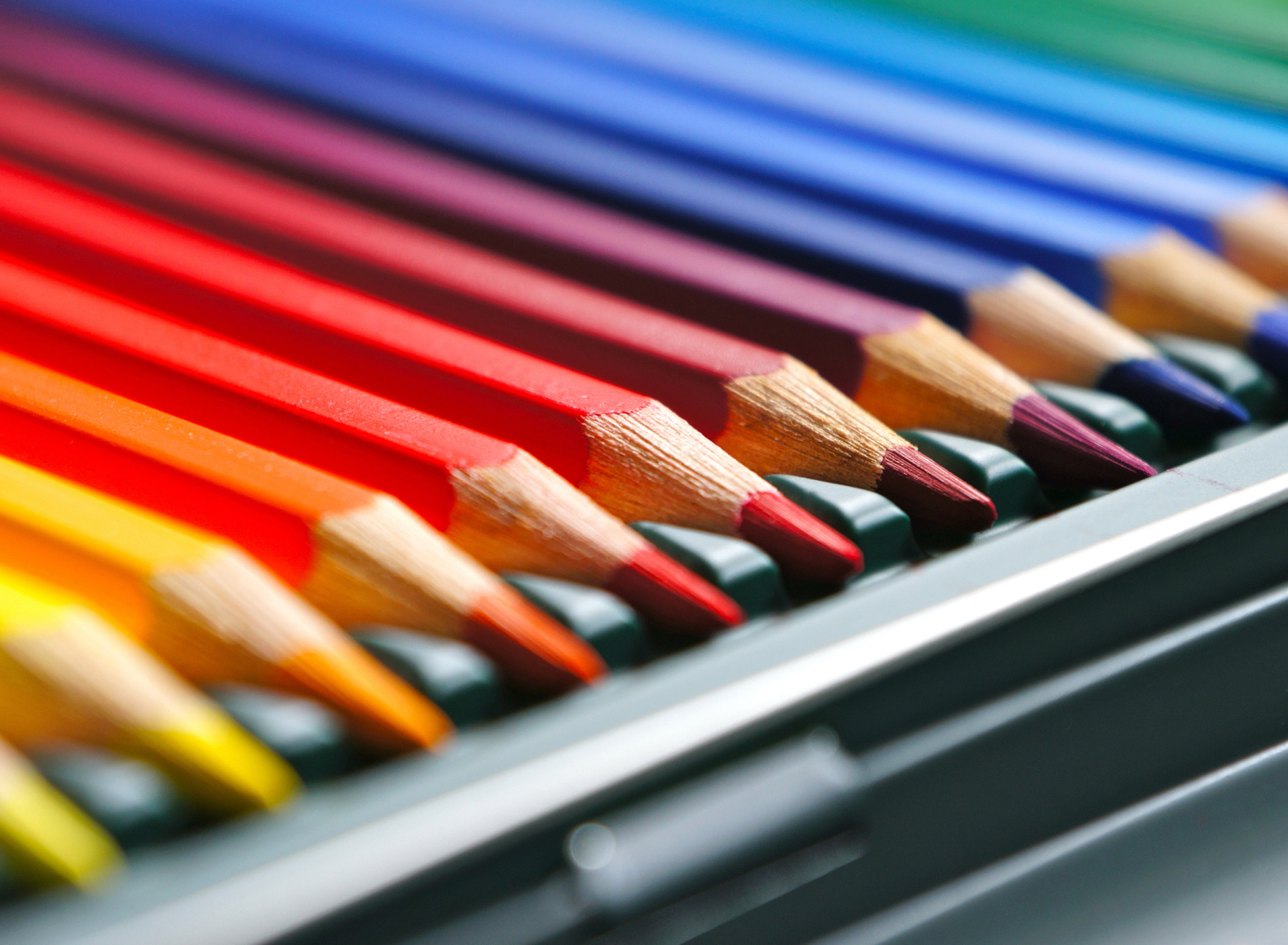 Обои Coloured Pencils 1920x1408