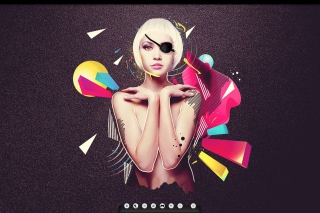 Blonde Girl Artwork - Obrázkek zdarma pro Sony Xperia E1
