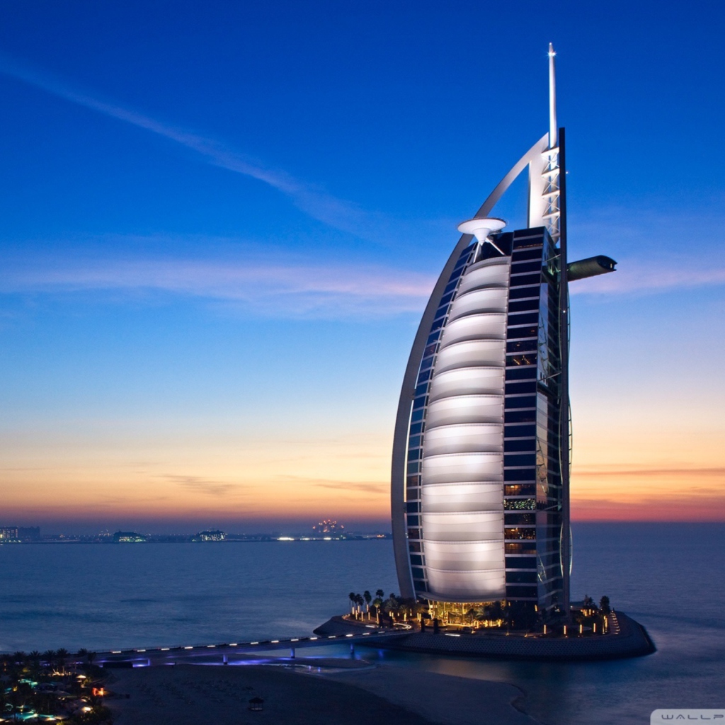 Sfondi Tower Of Arabs In Dubai 1024x1024
