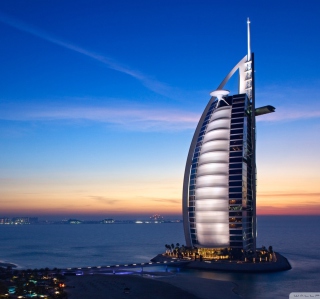 Kostenloses Tower Of Arabs In Dubai Wallpaper für iPad 2