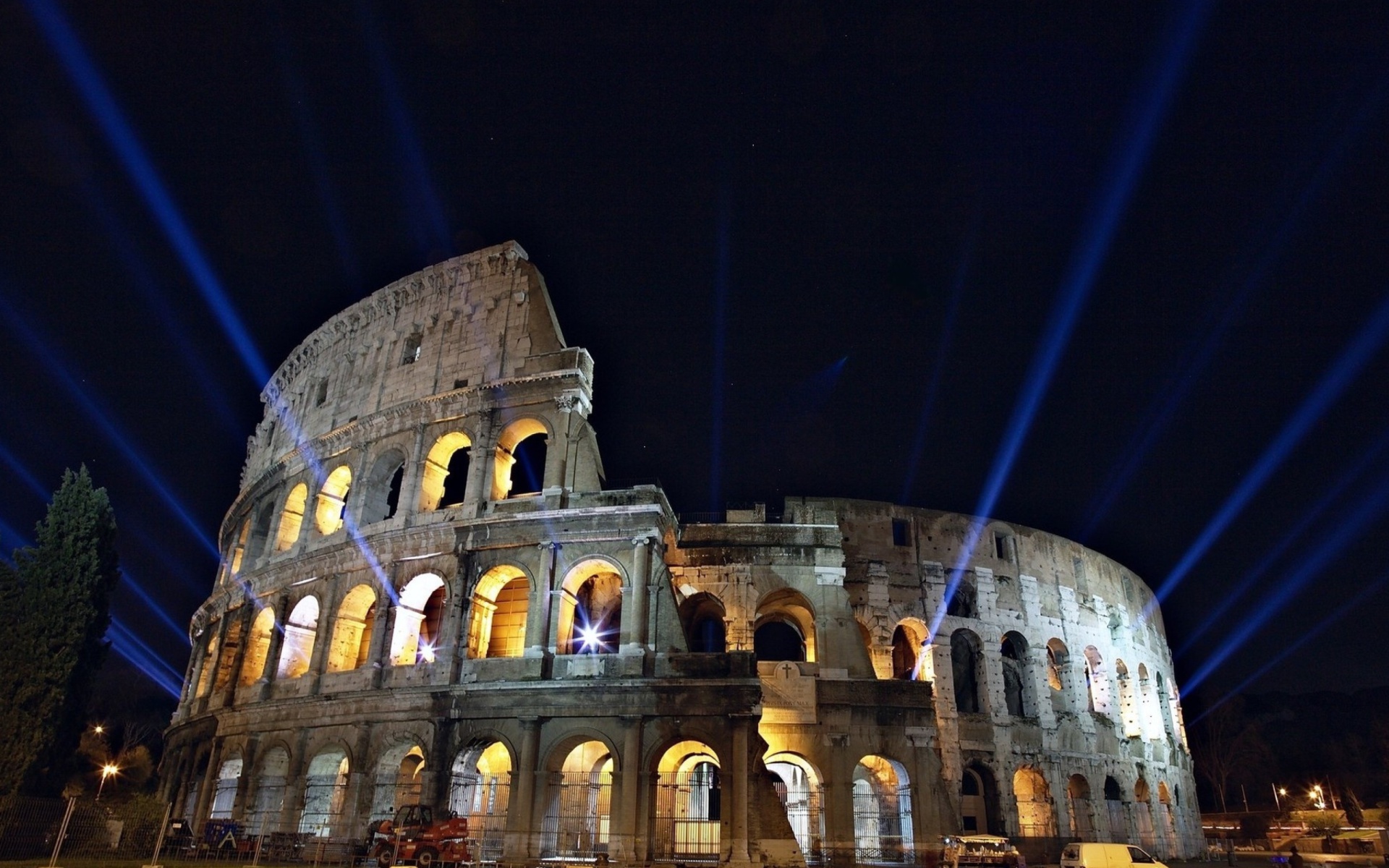 Screenshot №1 pro téma Rome Center, Colosseum 1920x1200
