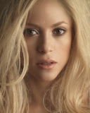 Fondo de pantalla Blonde Shakira 128x160