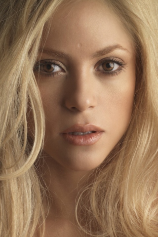 Screenshot №1 pro téma Blonde Shakira 320x480