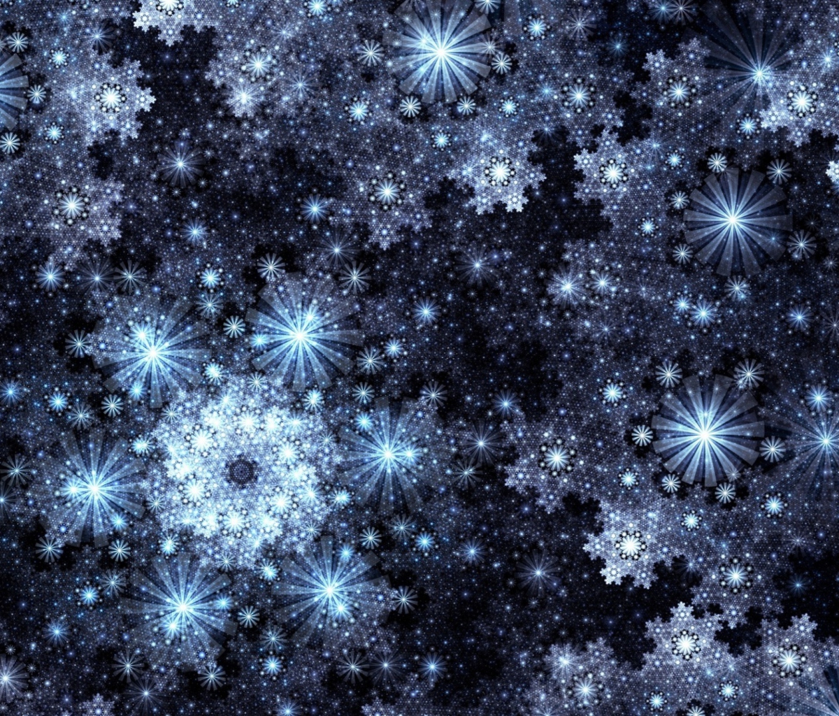 Screenshot №1 pro téma Snowflakes 1200x1024