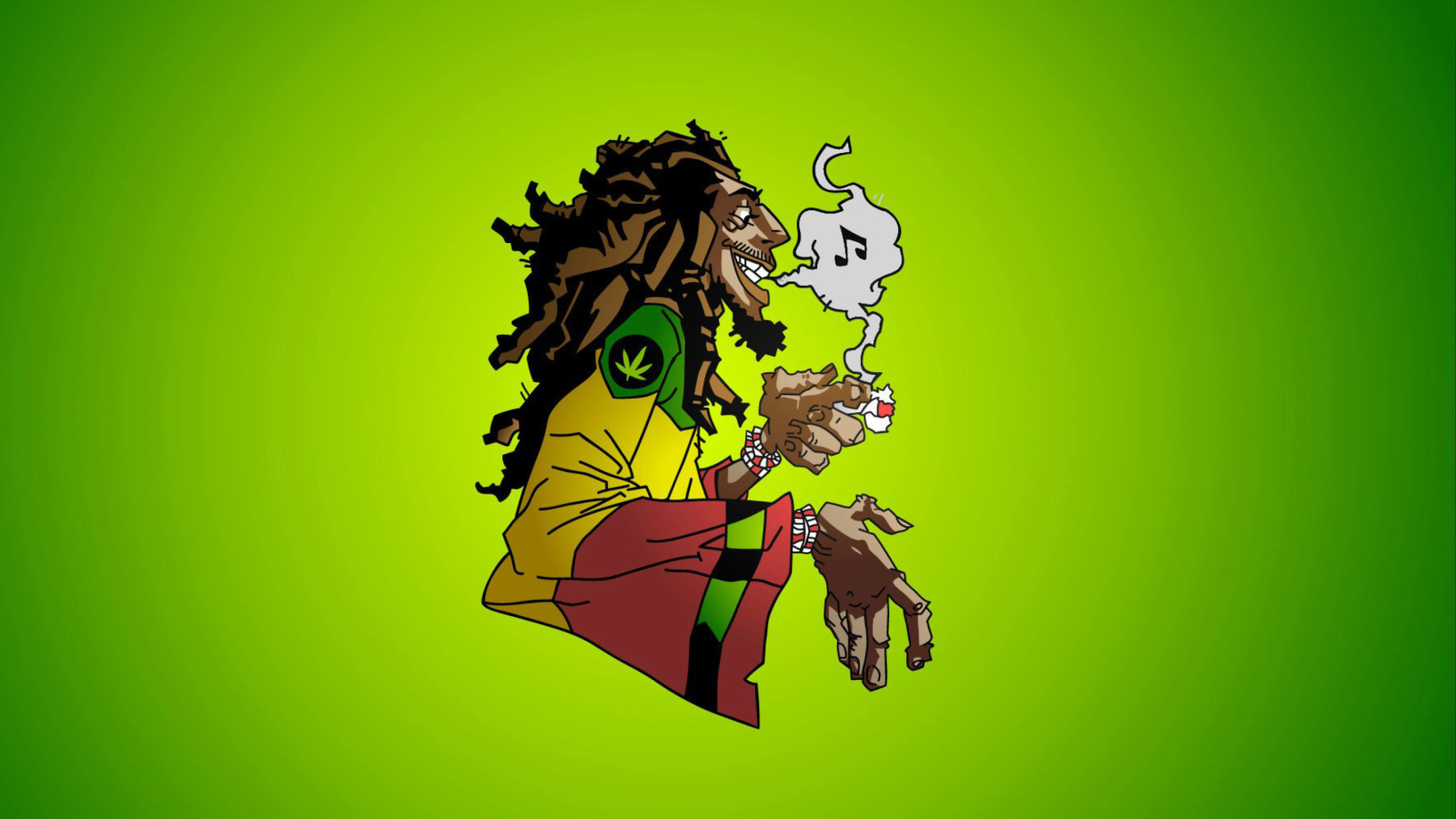 Fondo de pantalla Bob Marley 1600x900