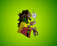 Обои Bob Marley 220x176