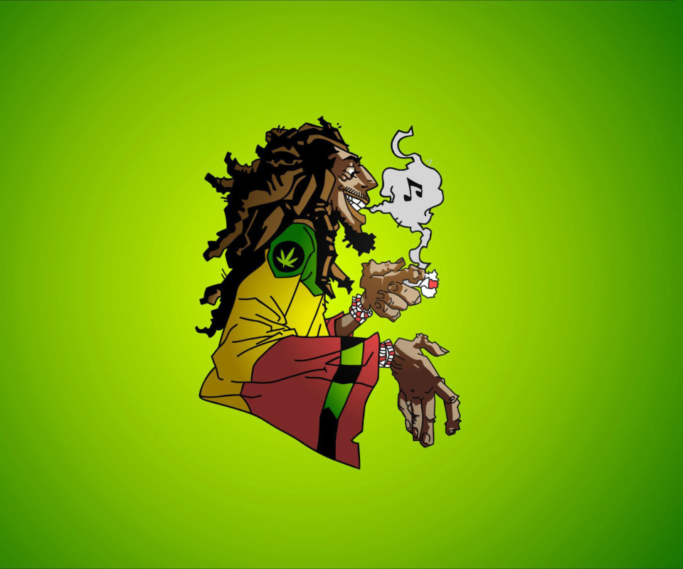 Обои Bob Marley 960x800