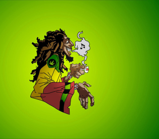 Bob Marley - Obrázkek zdarma pro 1024x1024