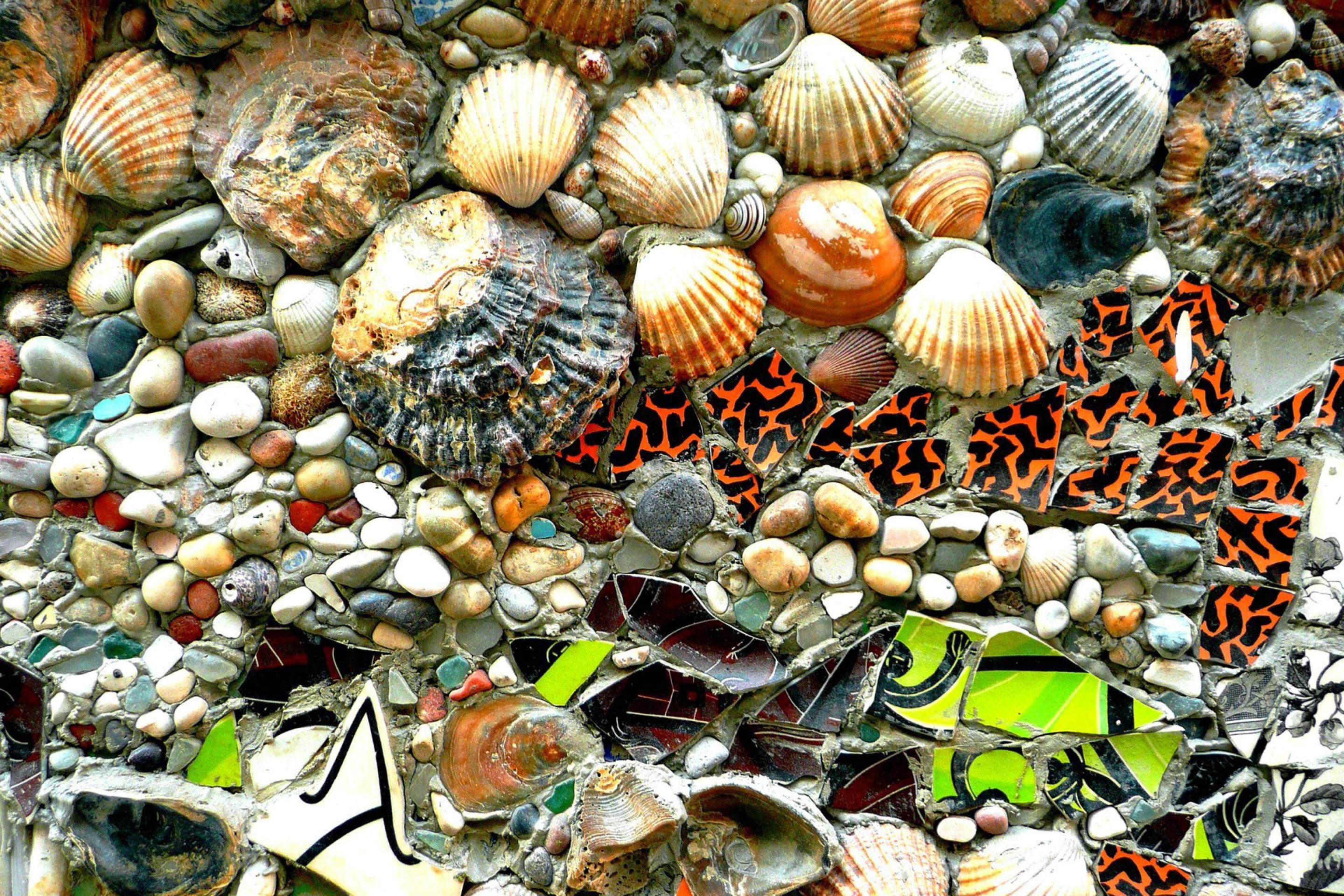 Fondo de pantalla Shells and Pebbles 2880x1920