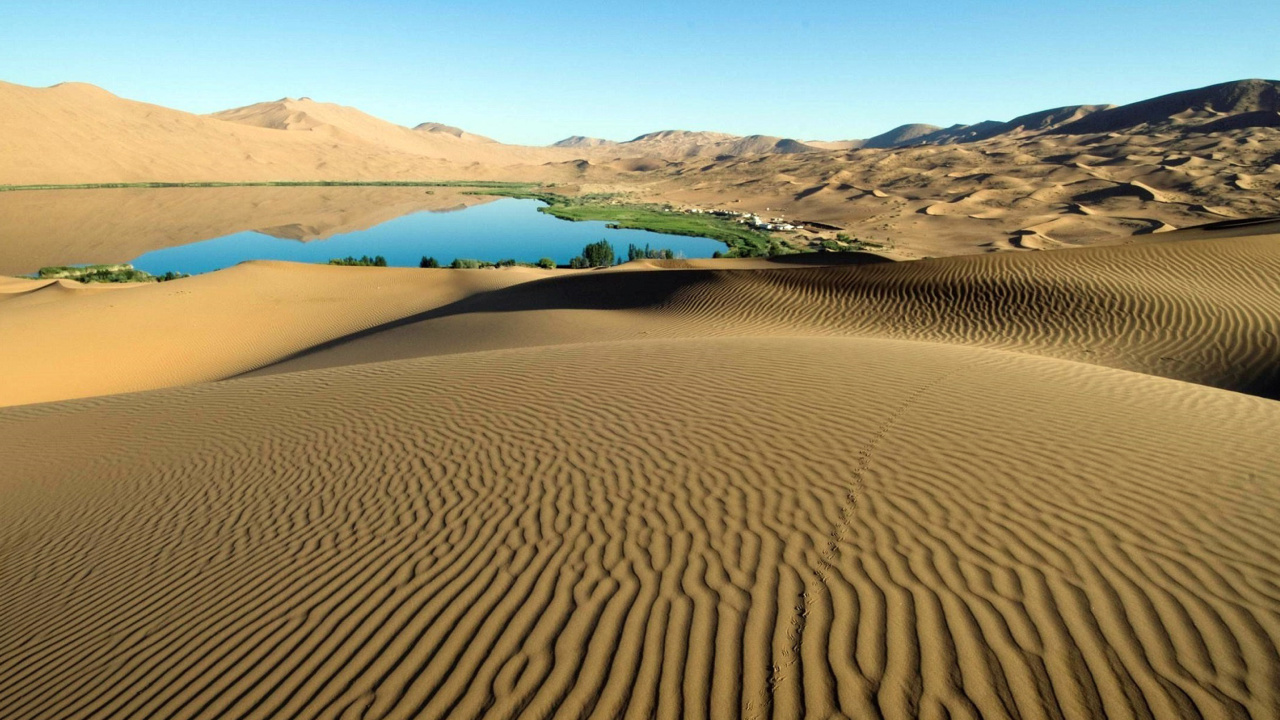 Sfondi Sand Dunes 1280x720