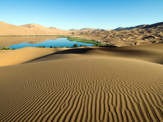 Sand Dunes wallpaper 320x240