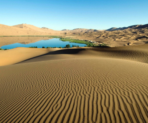 Das Sand Dunes Wallpaper 480x400