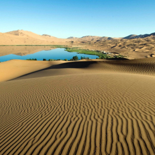Sand Dunes papel de parede para celular para iPad 2