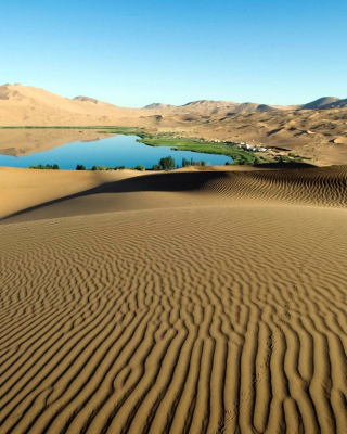 Kostenloses Sand Dunes Wallpaper für Nokia X7