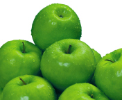 Sfondi Green Apples 176x144