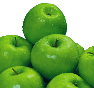 Kostenloses Green Apples Wallpaper für iPad 2