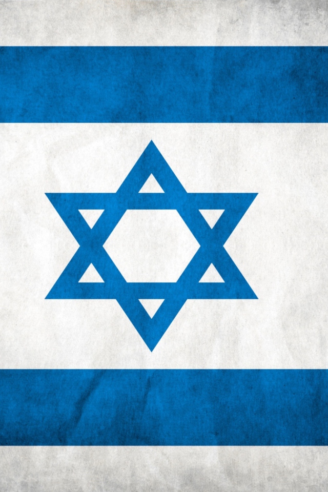 Обои Israel Flag 640x960