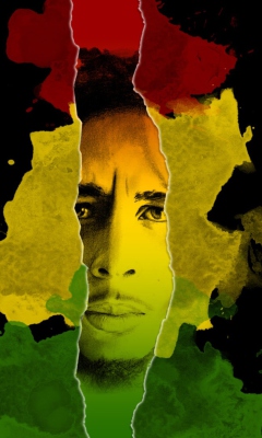 Das Bob Marley Wallpaper 240x400
