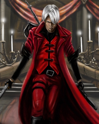 Devil may cry Dante - Obrázkek zdarma pro Nokia X3-02