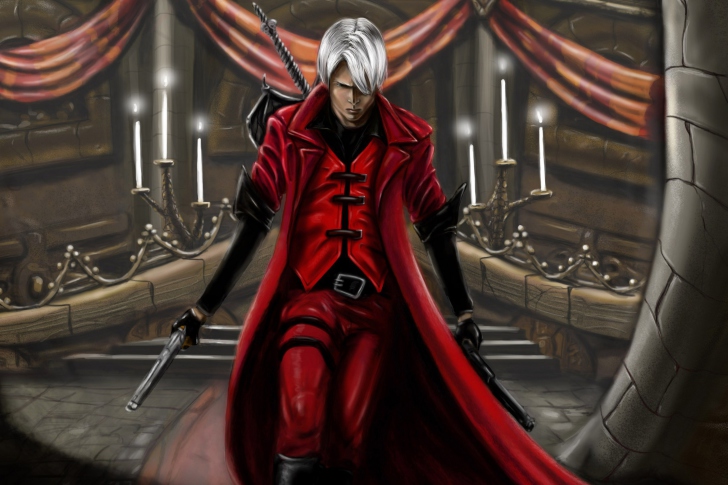 Обои Devil may cry Dante