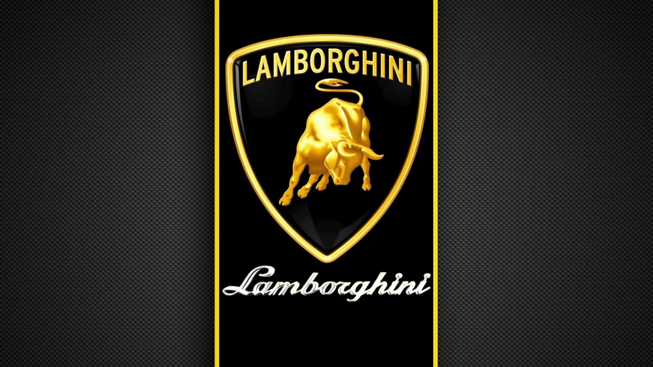 Das Lamborghini Logo Wallpaper 1280x720