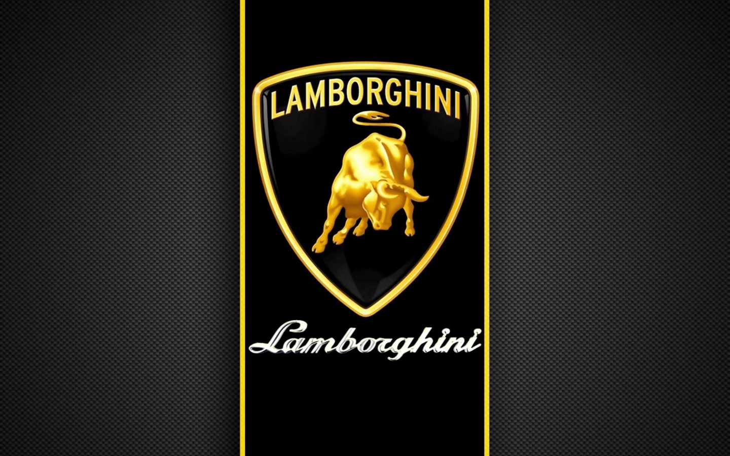 Screenshot №1 pro téma Lamborghini Logo 1440x900