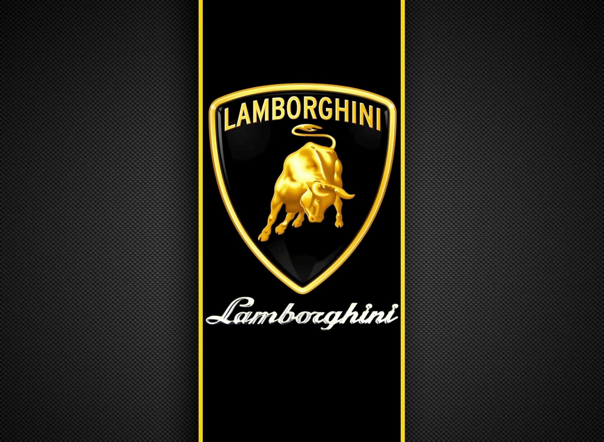Обои Lamborghini Logo 1920x1408