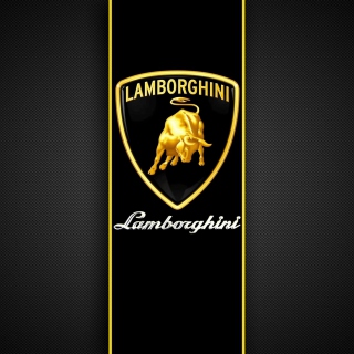 Kostenloses Lamborghini Logo Wallpaper für iPad Air