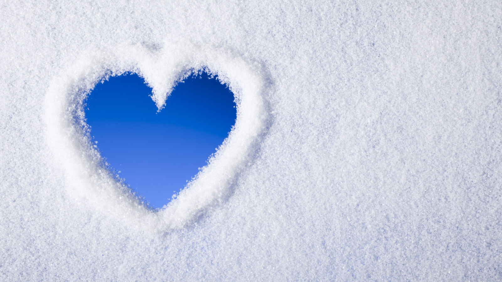 Sfondi Winter Heart 1600x900