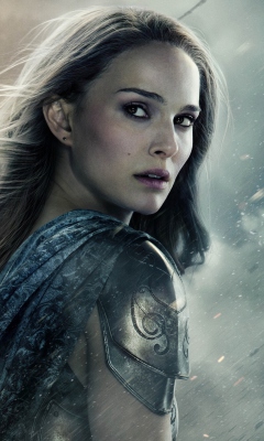 Fondo de pantalla Natalie Portman In Thor 2 240x400