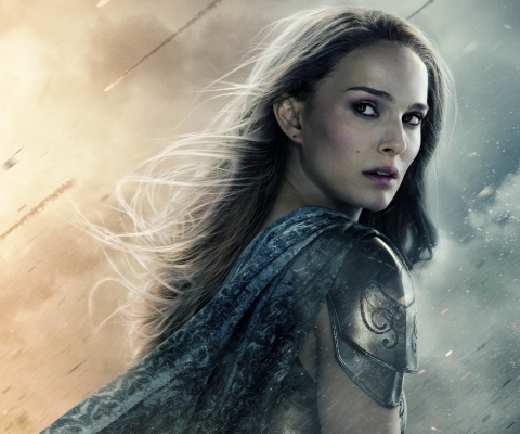 Fondo de pantalla Natalie Portman In Thor 2 480x400