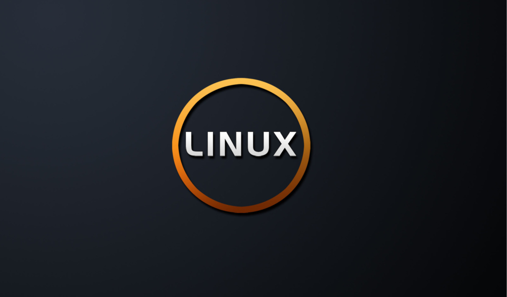 Sfondi Linux OS Black 1024x600
