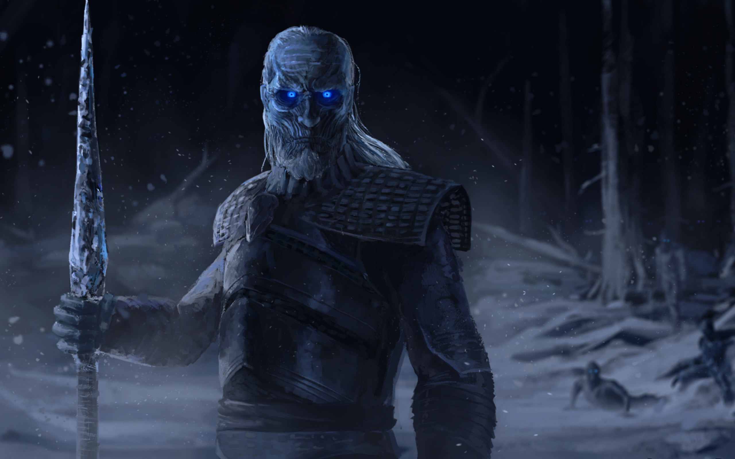 Screenshot №1 pro téma White Walkers 2560x1600