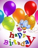 Обои Happy Birthday 128x160