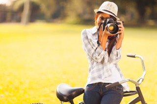 Girl photographer sfondi gratuiti per cellulari Android, iPhone, iPad e desktop