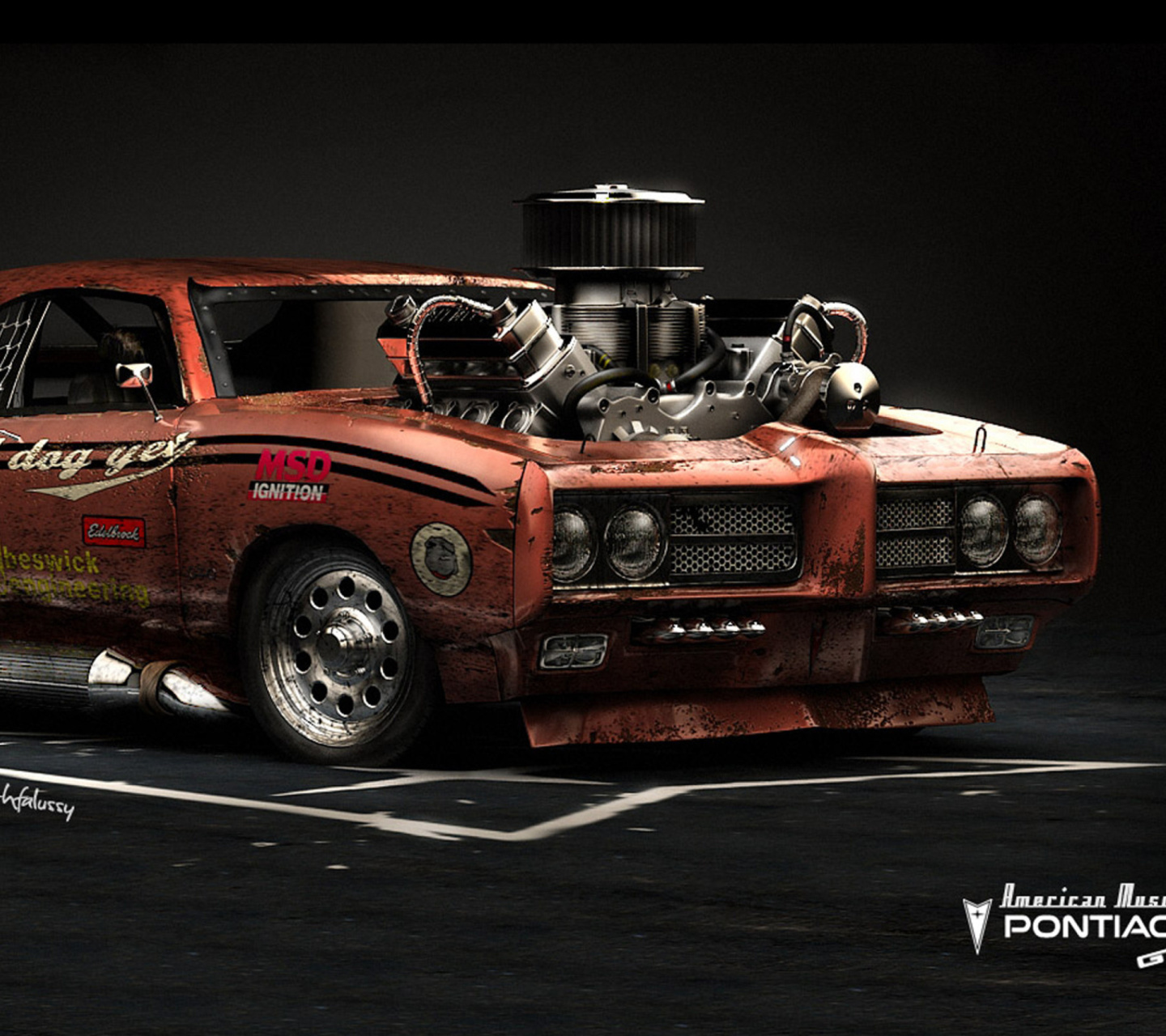 Screenshot №1 pro téma Pontiac GTO Monster 1440x1280