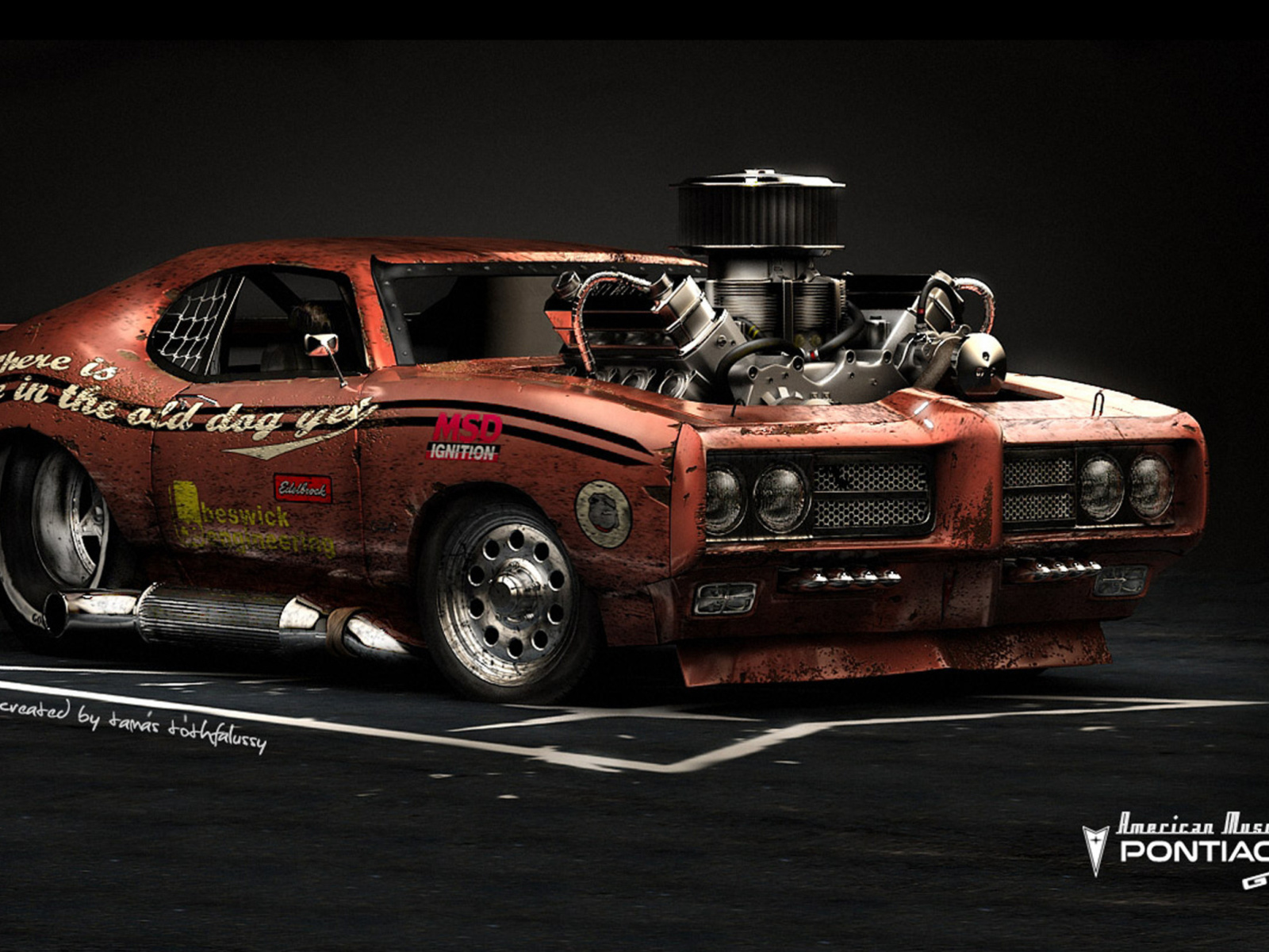 Screenshot №1 pro téma Pontiac GTO Monster 1600x1200