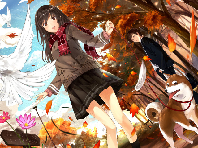 Screenshot №1 pro téma Kazabana Fuuka Anime 640x480