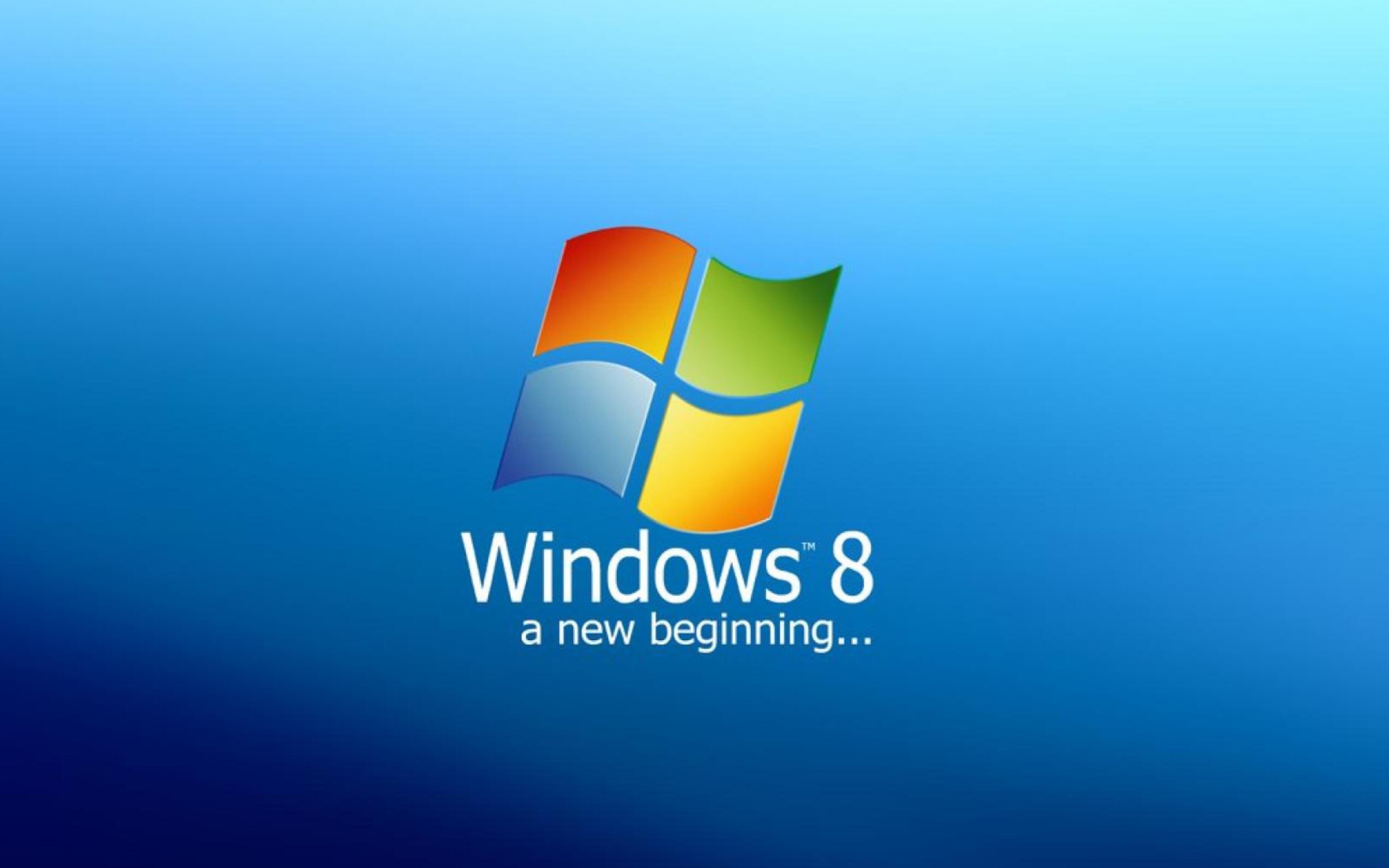 Screenshot №1 pro téma A New Beginning Windows 8 1920x1200