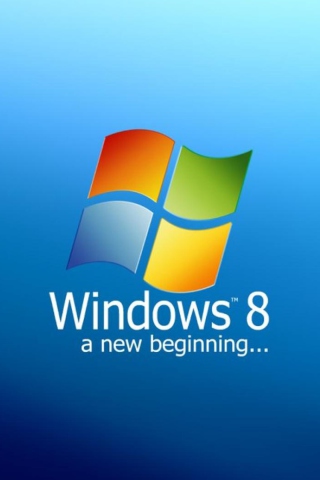Fondo de pantalla A New Beginning Windows 8 320x480