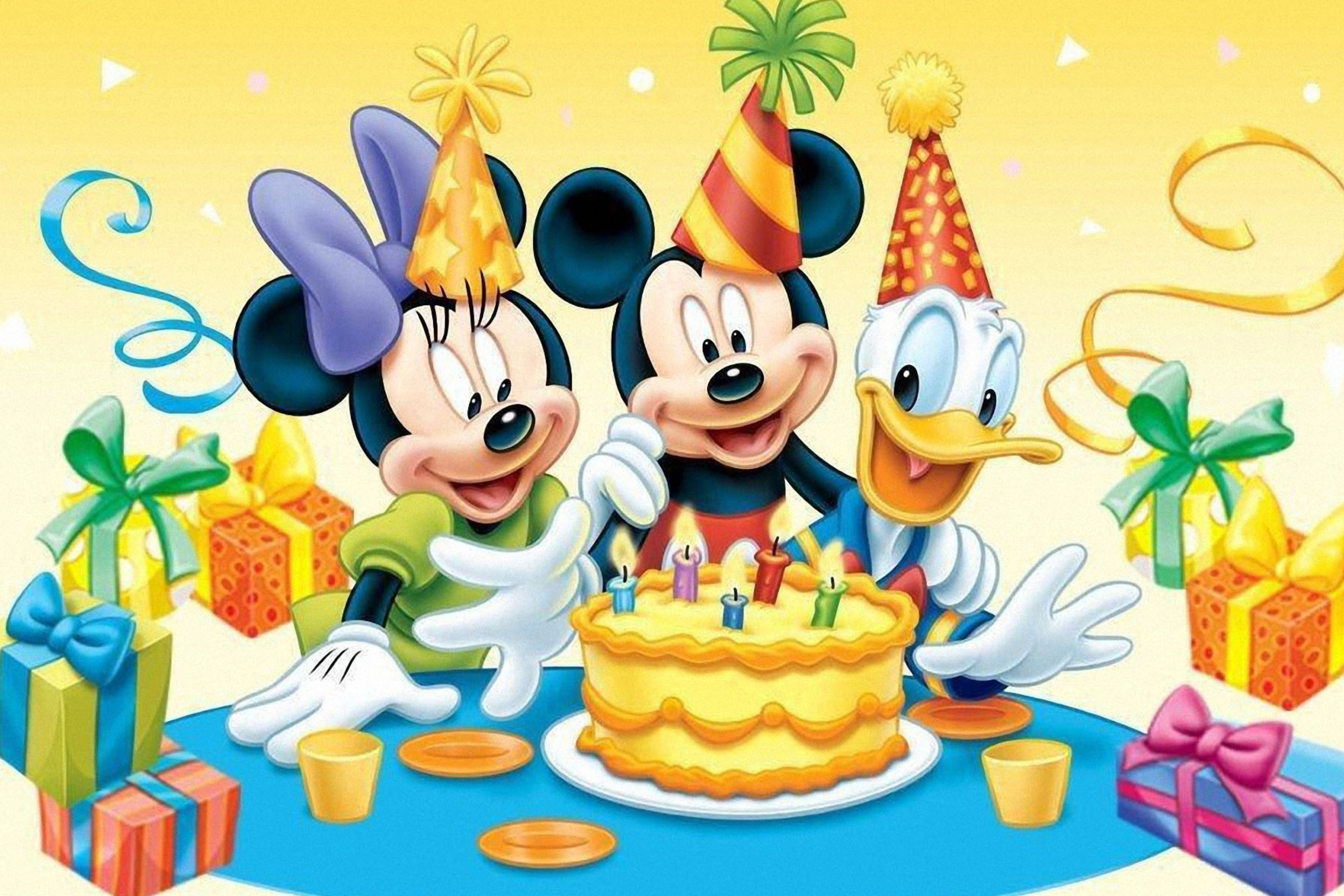 Das Mickey Mouse Birthday Wallpaper 2880x1920