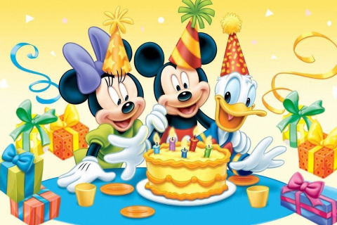 Mickey Mouse Birthday screenshot #1 480x320