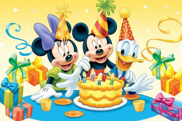 Das Mickey Mouse Birthday Wallpaper