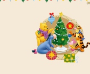 Winnie The Pooh Christmas screenshot #1 176x144