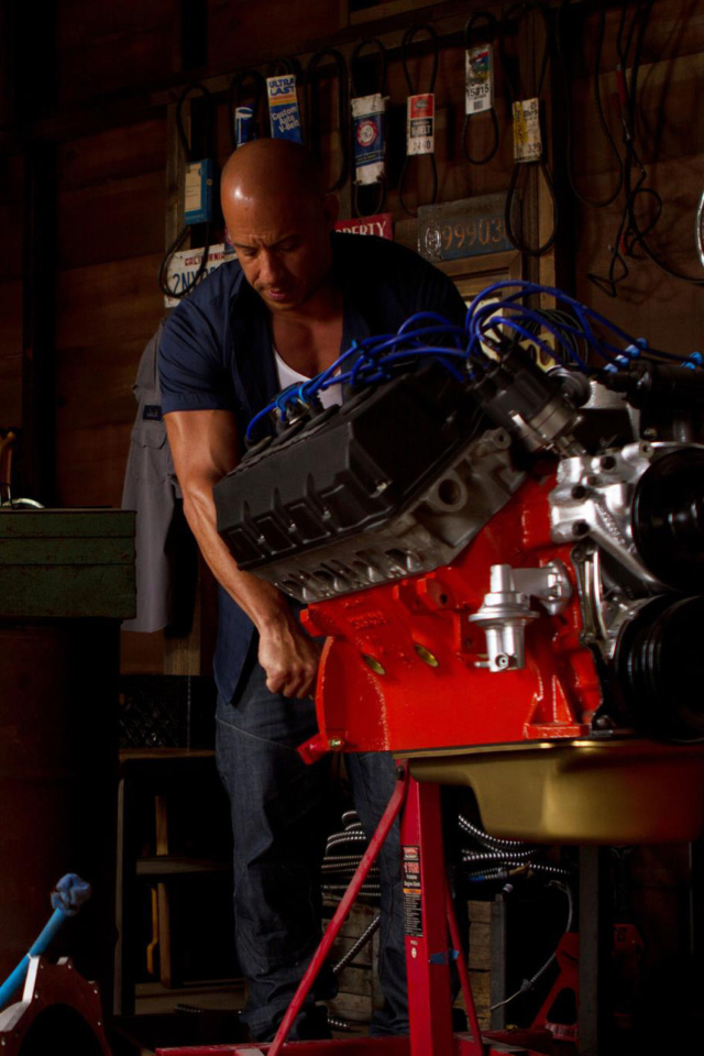 Screenshot №1 pro téma Fast And Furious 6 Dominic Toretto 640x960