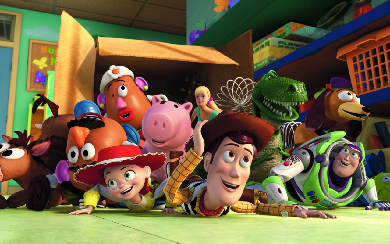 Screenshot №1 pro téma Disney - Toy Story 3 1280x800