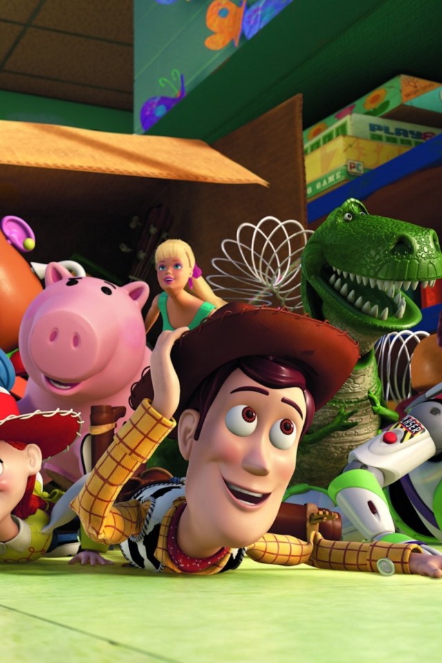 Fondo de pantalla Disney - Toy Story 3 640x960