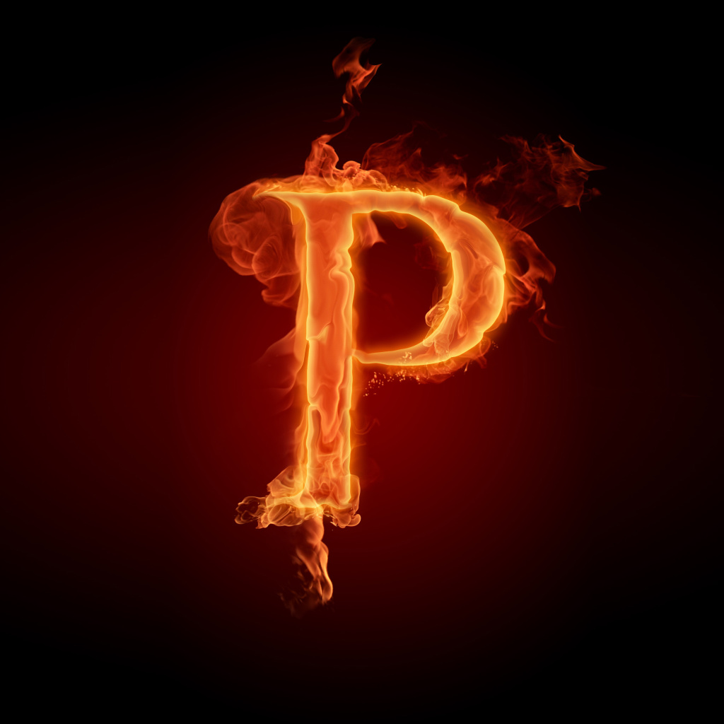 Letter P wallpaper 1024x1024